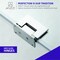 Anzzi Left Drain Tub in White With 34 x 58 in. Tub Door in Chrome, 5 ft. SD1001CH-3060L - alternate 5